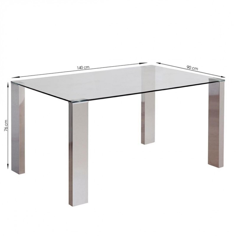 Mesa comedor estructura acero - Artikalia - Mesas de comedor