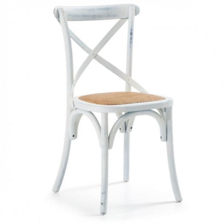Silla de madera de olmo blanco inspiración Thonet SILEA