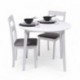 Mesa de comedor redonda extensible DALLAS