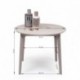 Mesa de comedor redonda extensible DALLAS Color GRIS