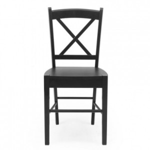 Silla de comedor GOLF de madera. Asiento madera y respaldo ASPA con pala curva.Medidas: Ancho 40 cm Fondo 44 cm Alto 85 cm Altur