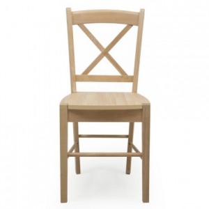 Silla de comedor GOLF de madera. Asiento madera y respaldo ASPA con pala curva.Medidas: Ancho 40 cm Fondo 44 cm Alto 85 cm Altur