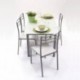 Conjunto de cocina PARIS mesa extensible con 4 sillas