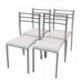 Conjunto de cocina PARIS mesa extensible con 4 sillas