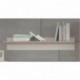 Mueble de salón modular SAONA color roble y blanco de 215 cm