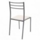 Silla de cocina PARIS asiento de pvc y estructura de metal