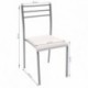 Silla de cocina PARIS asiento de pvc y estructura de metal