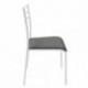 Silla de cocina PARIS asiento de pvc y estructura de metal