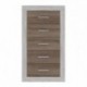 Sinfonier de 5 cajones COIMBRA color cambrian/blanco, cambrian/antracita y pina/trufle 60x106,3x39,6 cm