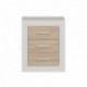 Mesilla de 3 cajones COIMBRA color cambrian/blanco, cambrian/antracita y pina/trufle 50x60x34,6 cm