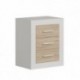 Mesilla de 3 cajones COIMBRA color cambrian/blanco, cambrian/antracita y pina/trufle 50x60x34,6 cm