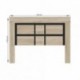 Cabecero cama matrimonio COIMBRA color cambrian/blanco, cambrian/antracita y pina/trufle 160x119,6 cm