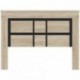 Conjunto de cabecero y 2 mesillas de noche Coimbra. Elegante combinación de tonos en simil madera