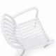 Silla de jardín con brazos EMI en polipropileno