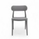 Conjunto de Jardín  de  Mesa Rectangular AMBAR  y 4 Sillas EYRE  de Polipropileno