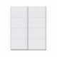 Armario de Puertas Correderas DOMY 170 cm – Blanco Mate, Roble Artisan o Espejo