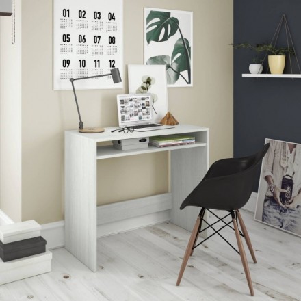 Mesa escritorio STAR 79 cm en color blanco alpes