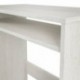 Mesa escritorio STAR 79 cm en color blanco alpes